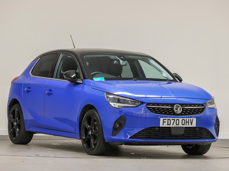 Compare Vauxhall Corsa 1.2 Turbo Elite Nav Premium FD70OHV Blue
