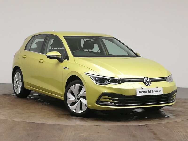 Compare Volkswagen Golf Style Etsi Dsg SL20VXN Yellow