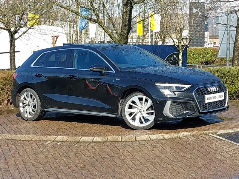 Compare Audi A3 35 Tfsi S Line GY70YWT Black