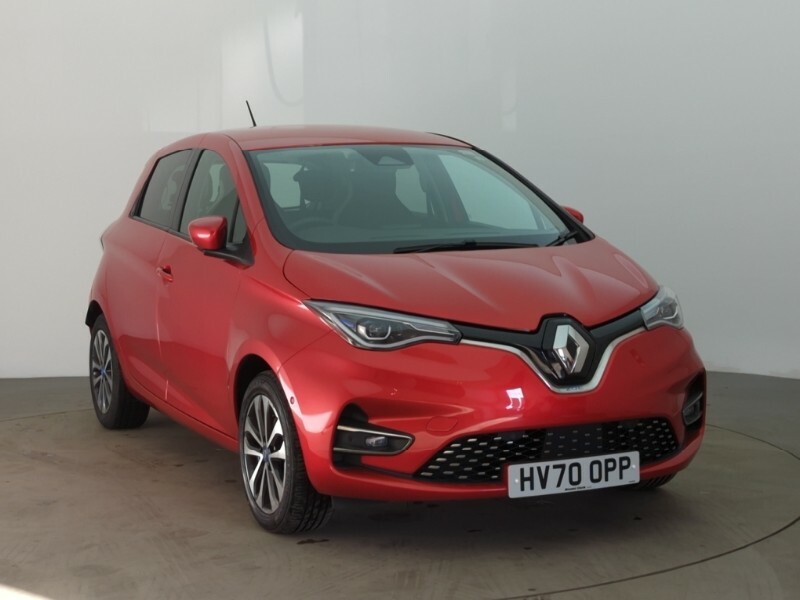 Compare Renault Zoe 100Kw I Gt Line R135 50Kwh Rapid Charge HV70OPP Red
