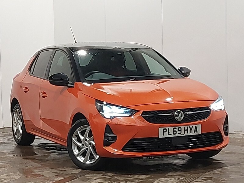 Compare Vauxhall Corsa Sri Nav Premium PL69HYA Orange