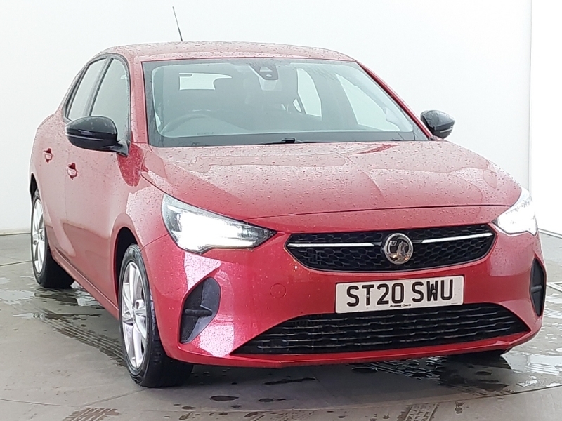 Compare Vauxhall Corsa Se ST20SWU Red