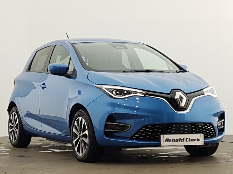 Compare Renault Zoe 100Kw I Gt Line R135 50Kwh Rapid Charge PJ20UTE Blue