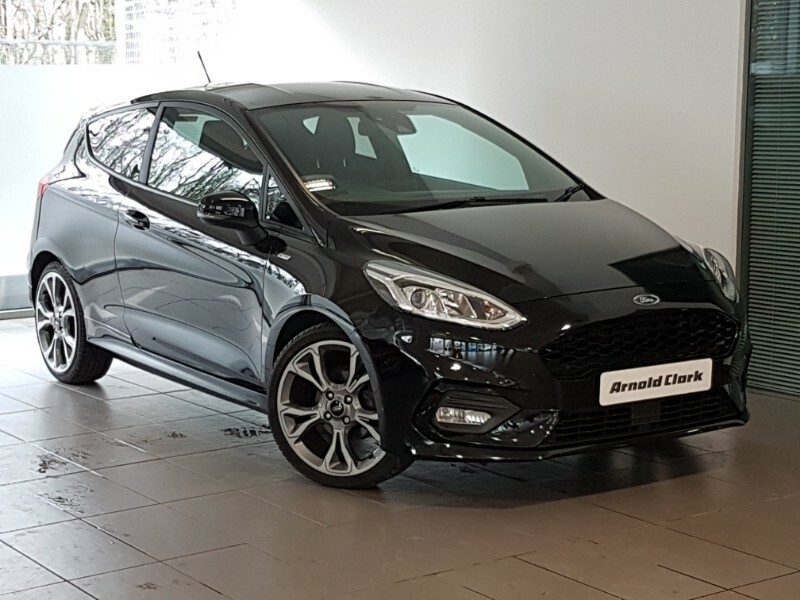 Compare Ford Fiesta 1.0 Ecoboost St-line ND69FDO Black