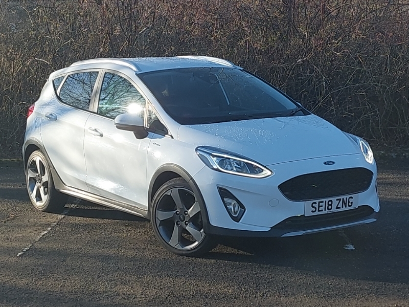 Compare Ford Fiesta 1.0 Ecoboost 125 Active X SE18ZNG White