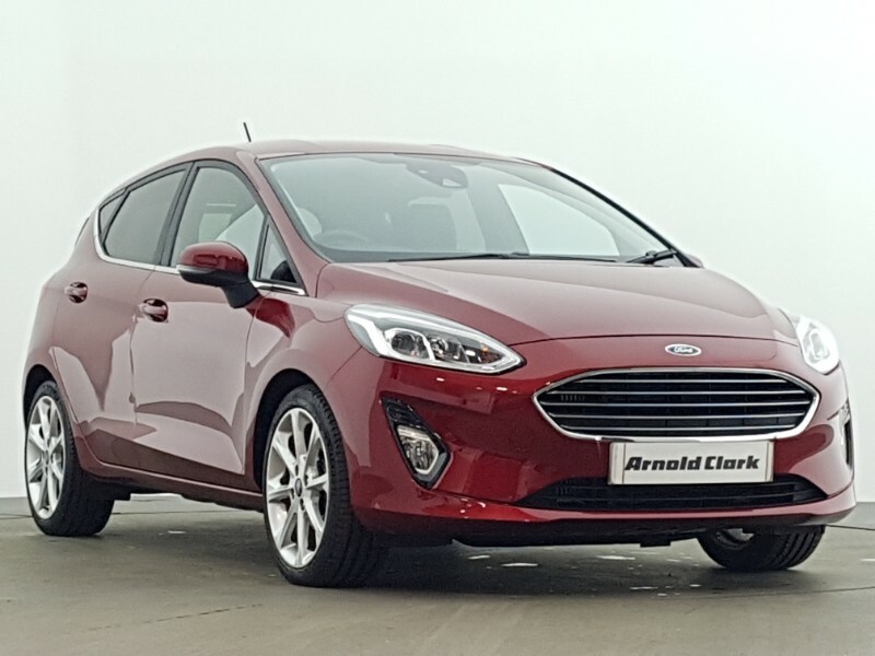 Compare Ford Fiesta 1.0 Ecoboost Hybrid Mhev 155 Titanium X WP70OAB Red