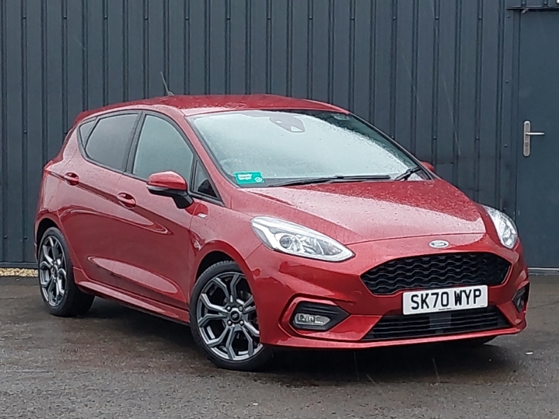 Compare Ford Fiesta 1.0 Ecoboost 95 St-line Edition SK70WYP Red