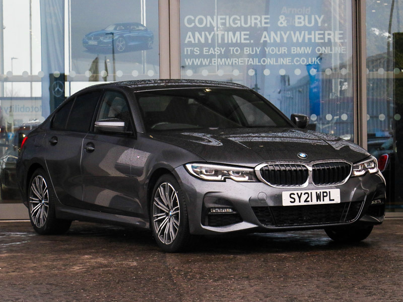 Compare BMW 3 Series Xdrive M Sport Saloon SY21WPL Grey
