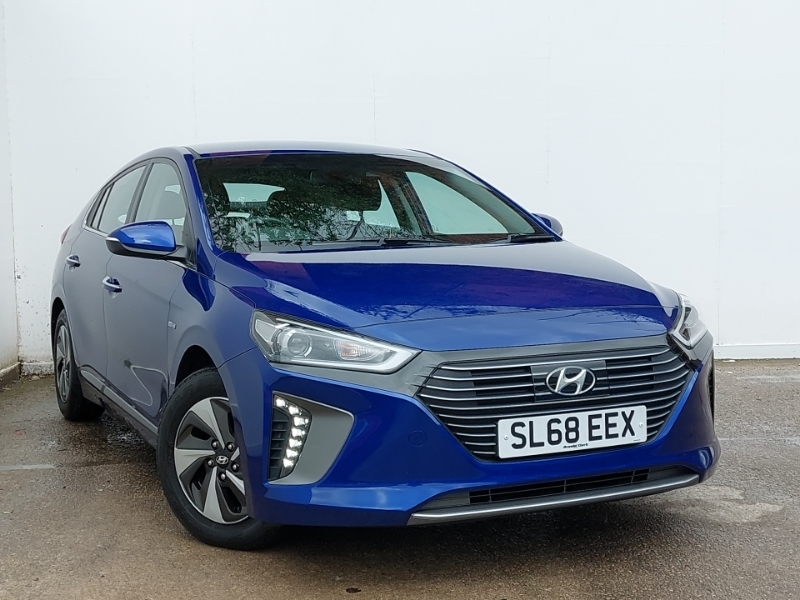 Compare Hyundai Ioniq 1.6 Gdi Hybrid Premium Dct SL68EEX Blue