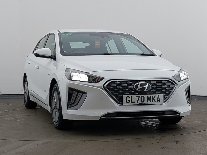 Compare Hyundai Ioniq 1.6 Gdi Hybrid Premium Dct GL70MKA White