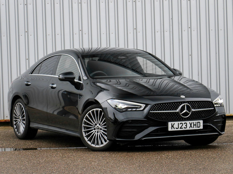 Compare Mercedes-Benz CLA Class Cla 200 Amg Line Premium Tip KJ23XHD Black