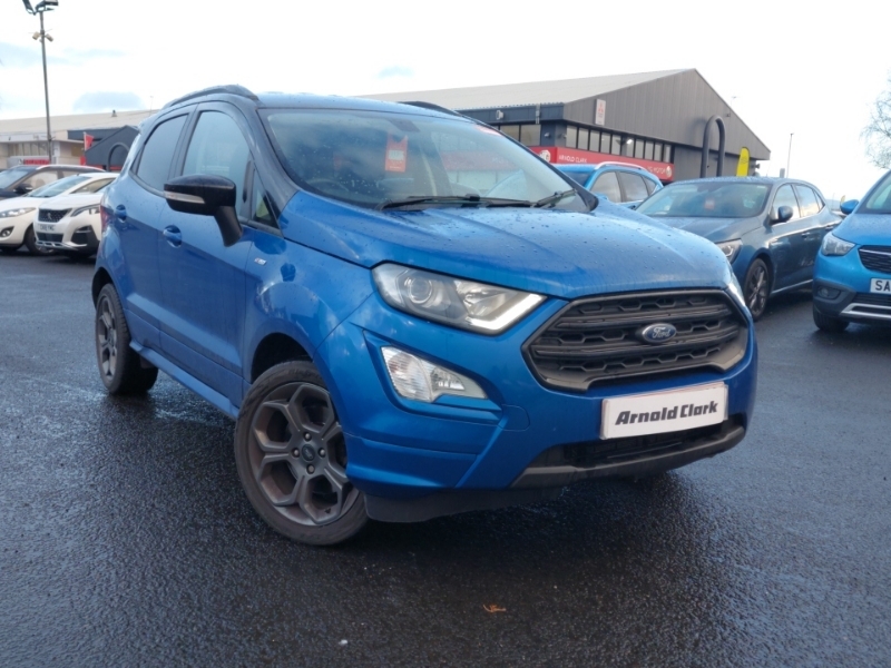 Compare Ford Ecosport 1.0 Ecoboost 140 St-line SK69ZTV Blue