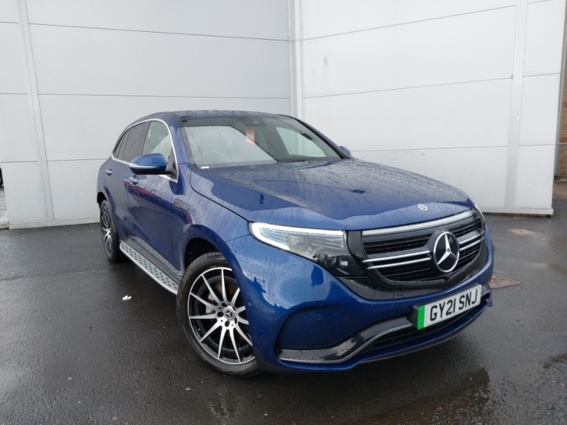 Compare Mercedes-Benz EQC Eqc 400 300Kw Amg Line 80Kwh GY21SNJ Blue