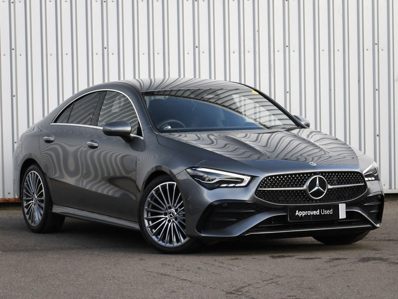 Compare Mercedes-Benz CLA Class Cla 180 Amg Line Premium Tip KW73NGN Grey