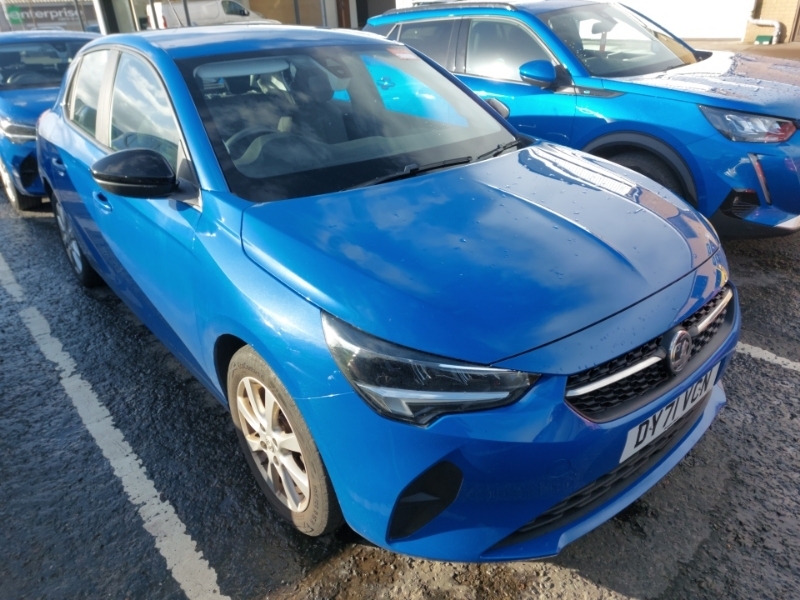 Compare Vauxhall Corsa 1.2 Se DY71VCN Blue