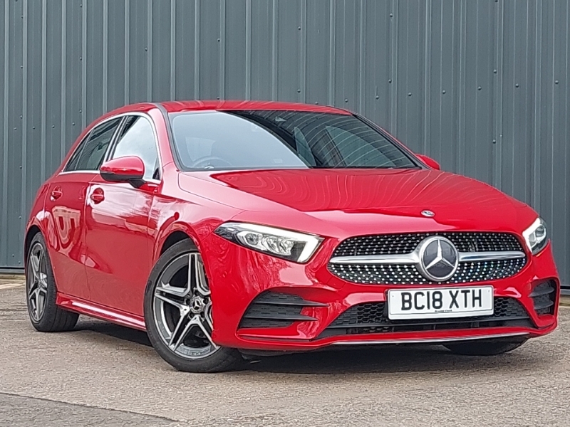 Compare Mercedes-Benz A Class A200 Amg Line Executive BC18XTH Red