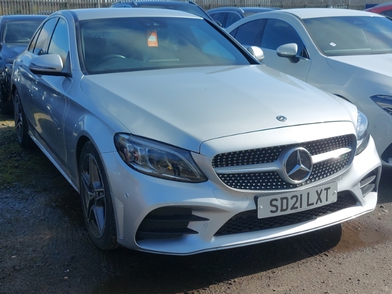 Compare Mercedes-Benz C Class C300d Amg Line Edition 9G-tronic SD21LXT Silver