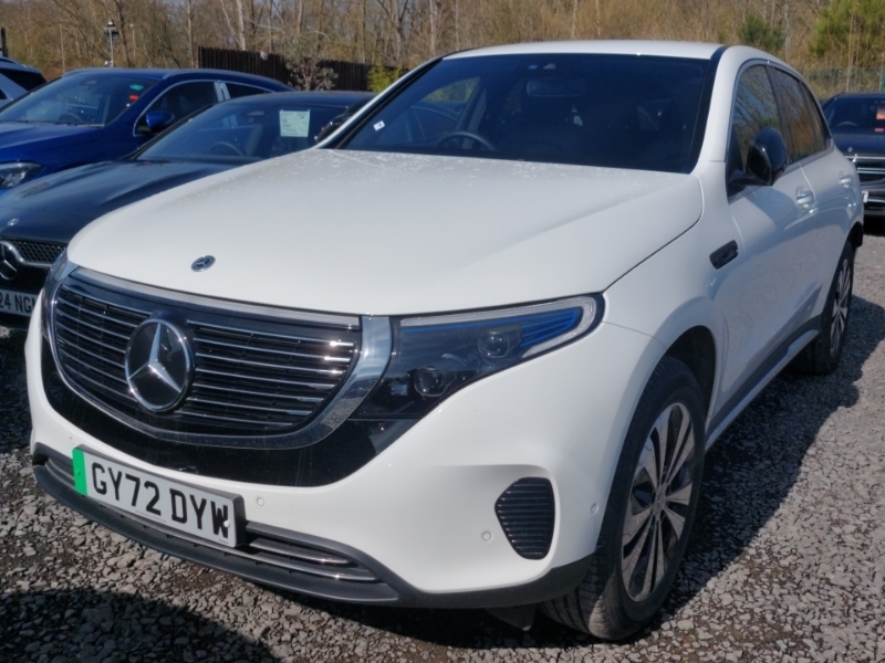 Compare Mercedes-Benz EQC Eqc 400 300Kw Sport 80Kwh GY72DYW White