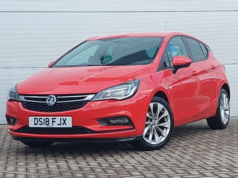 Compare Vauxhall Astra 1.4T 16V 125 Design DS18FJX Red