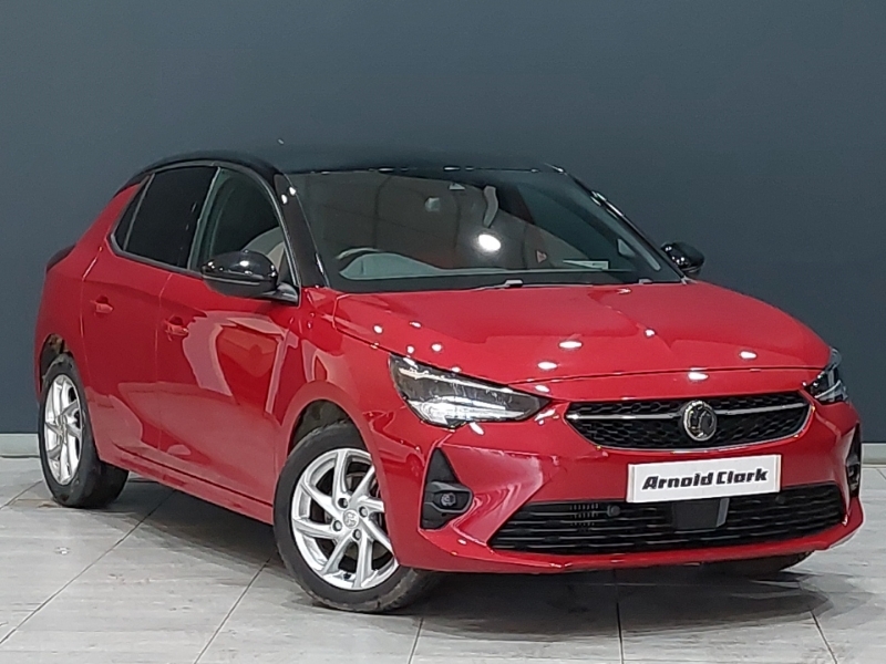 Compare Vauxhall Corsa 1.2 Turbo Sri Premium DV20RHU Red