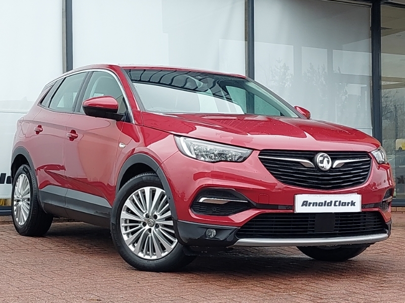 Compare Vauxhall Grandland X 1.5 Turbo D Business Edition Nav YP70WHT Red