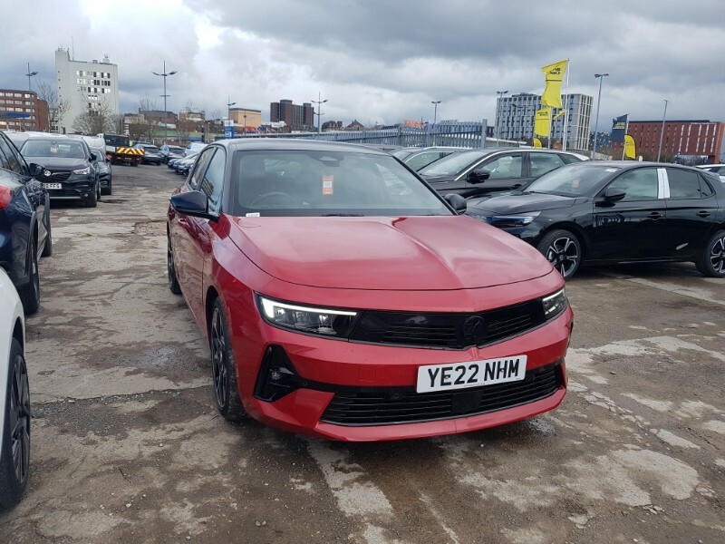 Compare Vauxhall Astra 1.6 Hybrid Gs Line YE22NHM Red
