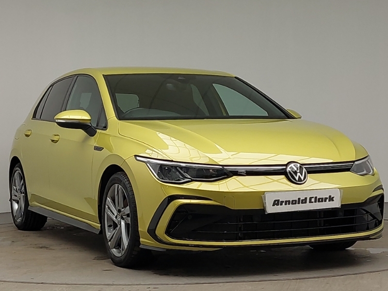 Compare Volkswagen Golf 1.5 Tsi 150 R-line PN21ZBJ Yellow