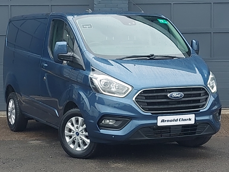 Compare Ford Transit Custom 2.0 Ecoblue 170Ps Low Roof Limited Van SV70WOR Blue