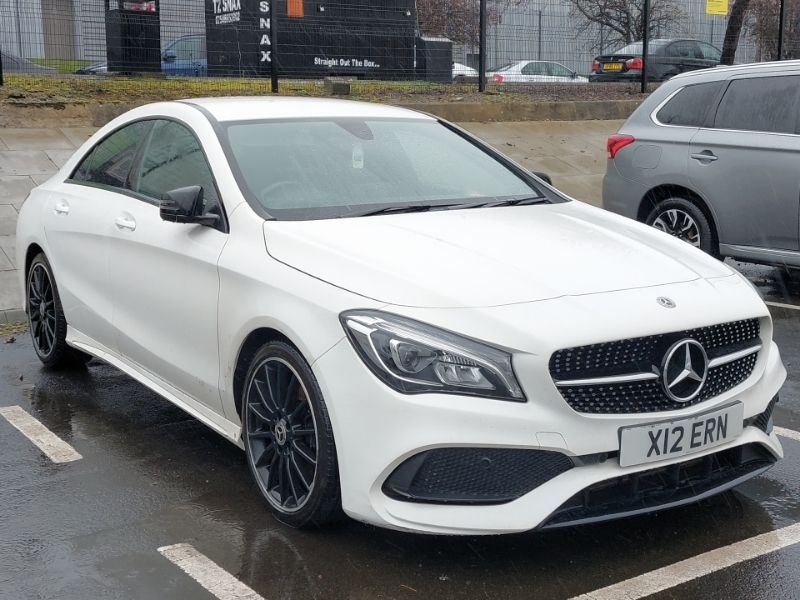 Compare Mercedes-Benz CLA Class Cla 220D Amg Line Night Edition Tip SP68NDE White