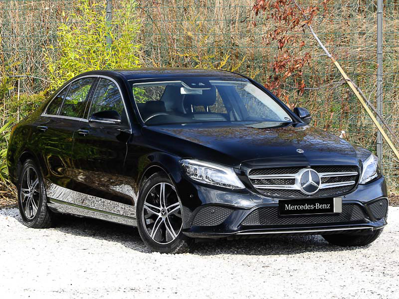 Compare Mercedes-Benz C Class C220d Sport Premium Plus 9G-tronic KR19WHC Black