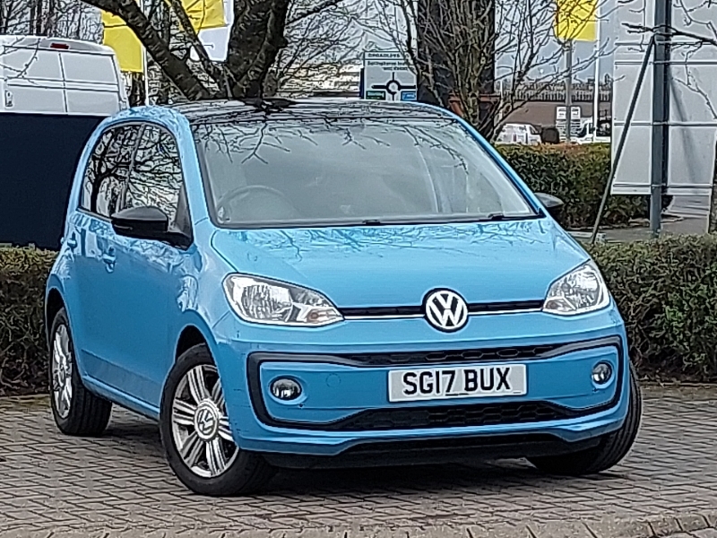 Compare Volkswagen Up 1.0 High Up SG17BUX Blue