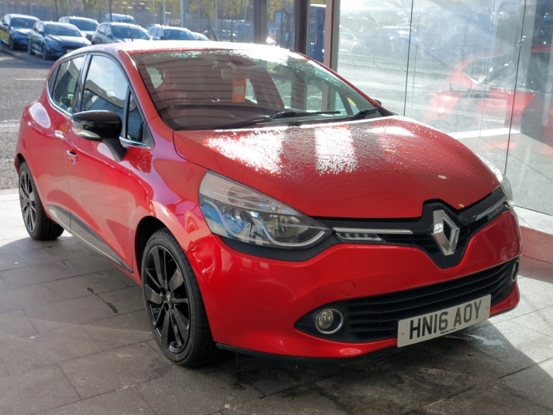 Compare Renault Clio 1.5 Dci 90 Dynamique S Nav HN16AOY Red