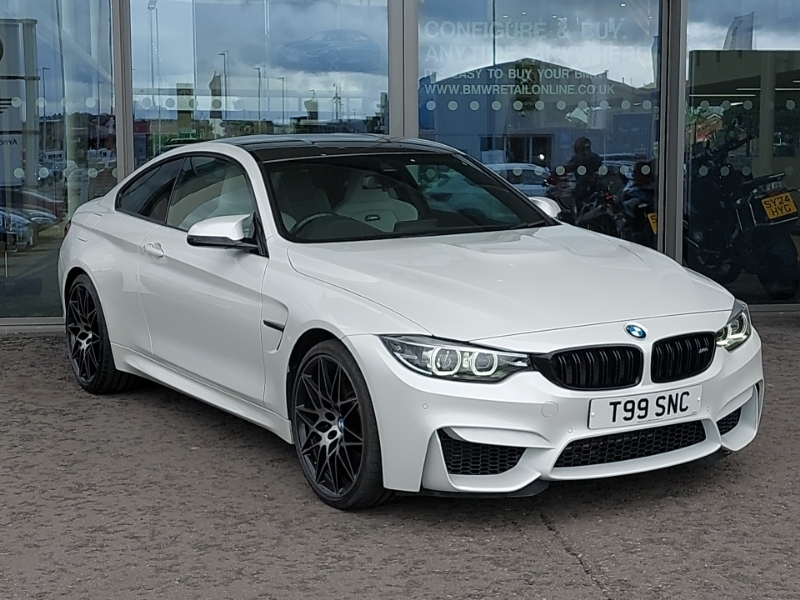 Compare BMW M4 M4 Dct Competition Pack T99SNC White
