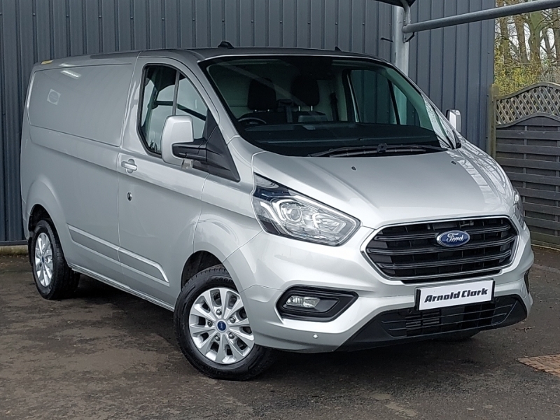 Ford Transit Custom 2.0 Ecoblue 185Ps High Roof Limited Van Silver #1