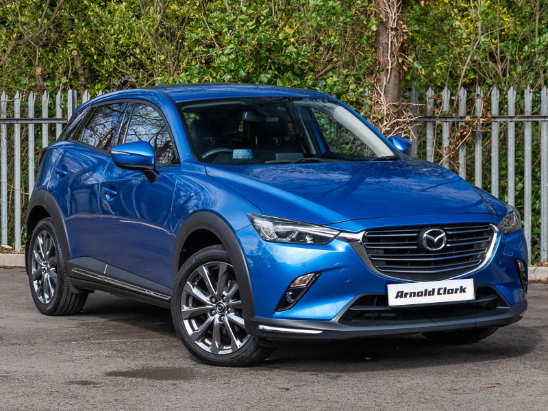 Compare Mazda CX-3 2.0 Sport Nav NK19KXX Blue