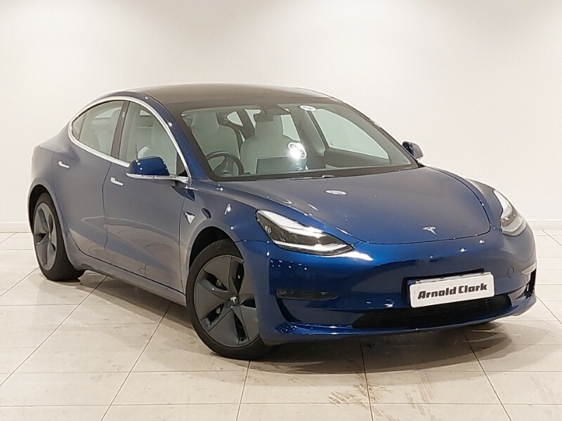 Compare Tesla Model 3 Long Range Awd LG70WSD Blue