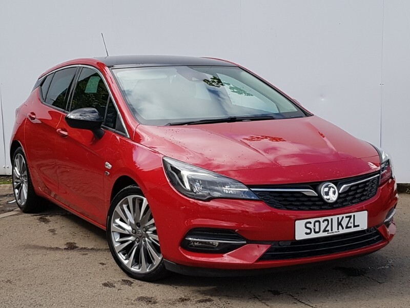 Compare Vauxhall Astra 1.2 Turbo 145 Griffin Edition SO21KZL Red