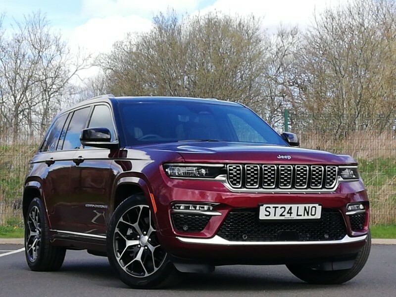 Compare Jeep Grand Cherokee 2.0 Turbo 4Xe Phev Summit Reserve ST24LNO Red