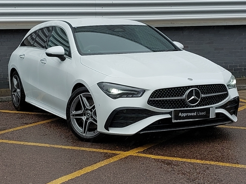 Compare Mercedes-Benz CLA Class Cla 180 Amg Line Executive Tip KW73SNZ White