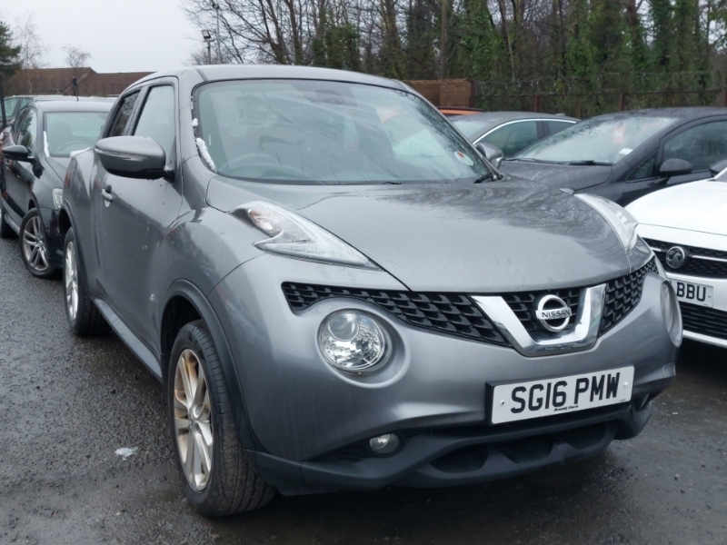 Compare Nissan Juke 1.2 Dig-t N-connecta SG16PMW Grey