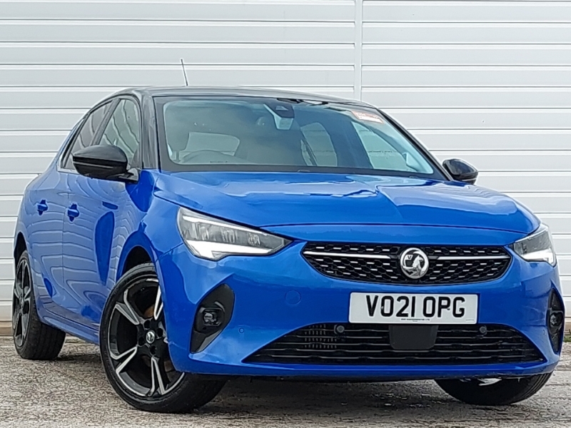 Compare Vauxhall Corsa 1.2 Turbo Elite Nav Premium VO21OPG Blue
