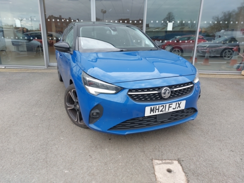 Compare Vauxhall Corsa 1.2 Griffin Edition MH21FJX Blue