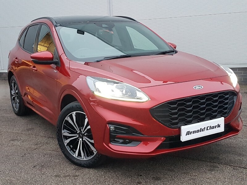 Compare Ford Kuga 2.5 Phev St-line X Edition Cvt SY72ZKP Red