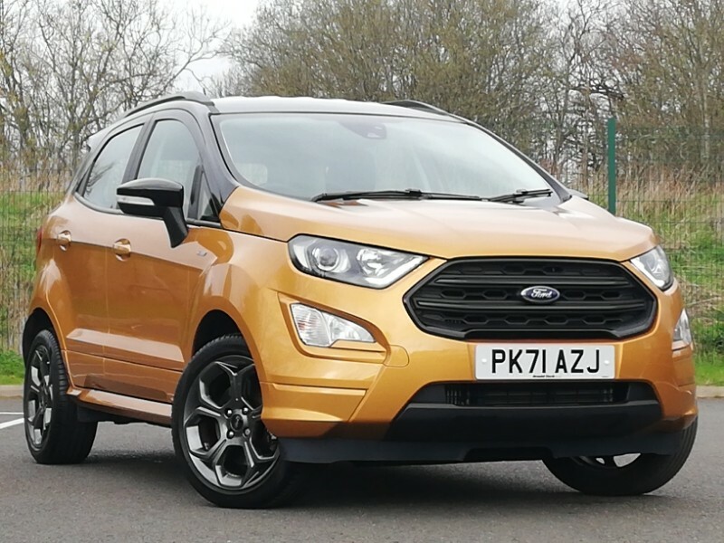 Compare Ford Ecosport 1.0 Ecoboost 125 St-line PK71AZJ Yellow