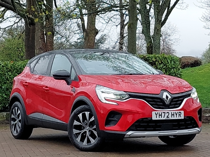 Compare Renault Captur 1.0 Tce 90 Evolution YH72HYR Red