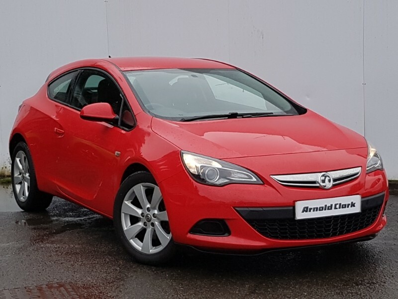 Compare Vauxhall Astra GTC 1.4T 16V Sport SJ64DHP Red