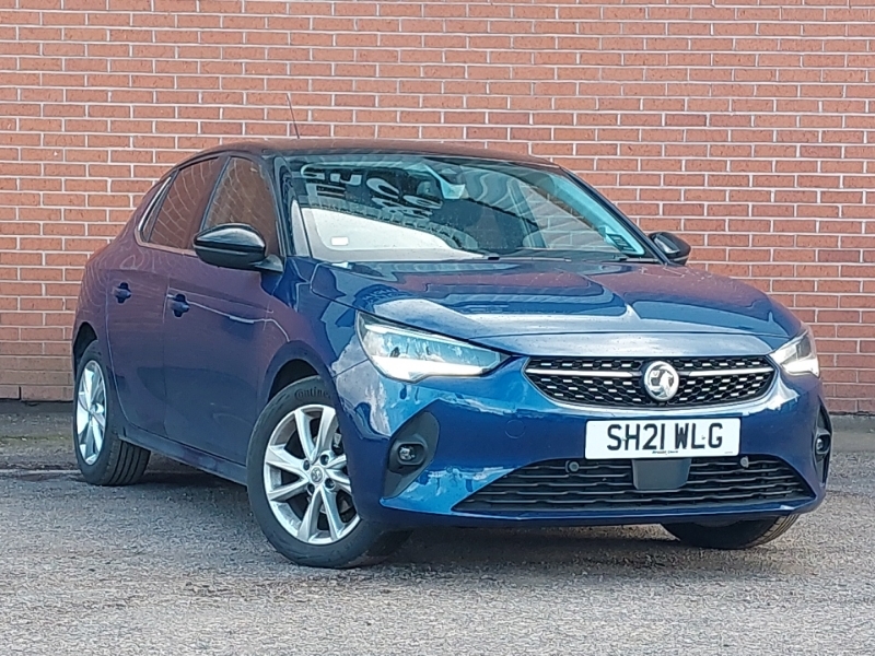 Compare Vauxhall Corsa 1.2 Elite SH21WLG Blue