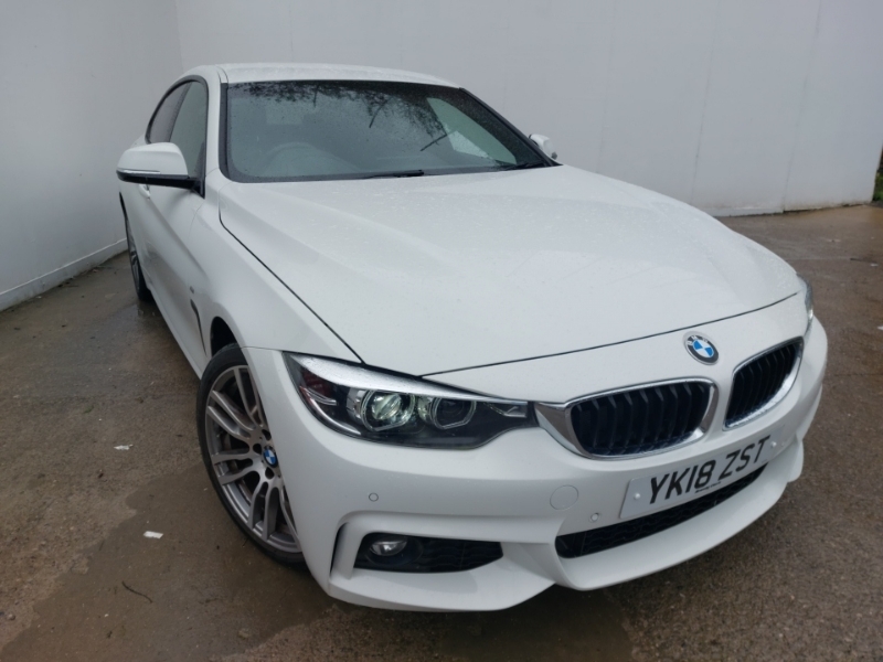 Compare BMW 4 Series 420I M Sport Professional Media YK18ZST White