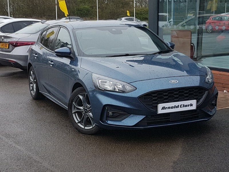 Compare Ford Focus 1.0 Ecoboost Hybrid Mhev 125 St-line Edition PF70OXS Blue
