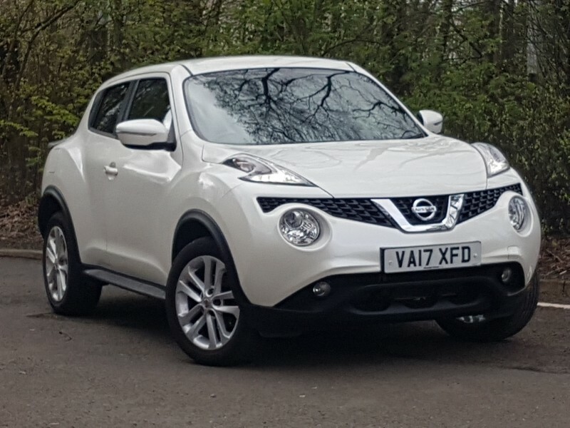 Compare Nissan Juke N-connecta Dig-t VA17XFD White
